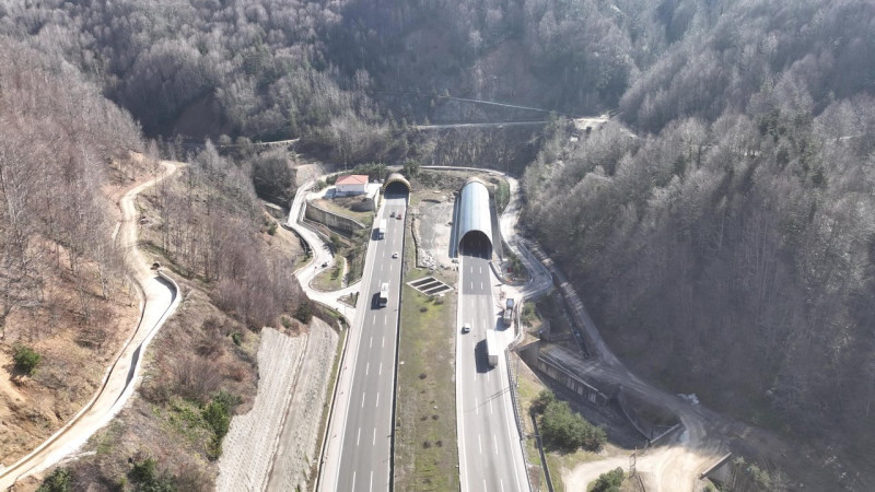 Bolu Dağı Tüneli'nde 50 günlük çalışma