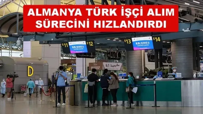 Almanya Havaalanı Türk işçi alımı başladı 