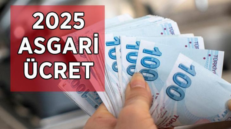 YENİ ASGARİ ÜCRET SON DAKİKA AÇIKLANDI! Asgari Ücret 2025 Brüt/Net ne kadar oldu?