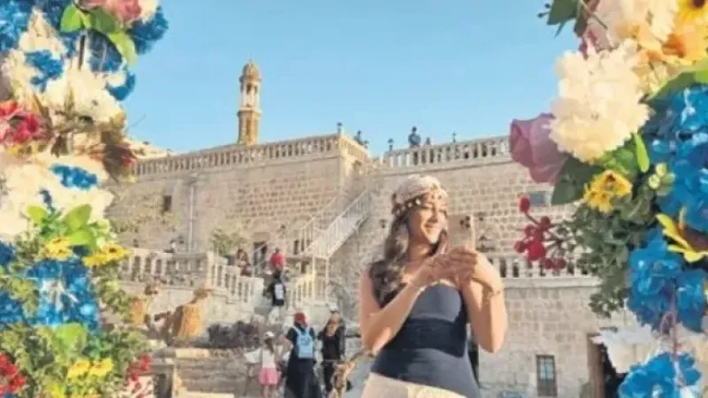 Mardin'de turistleri sıcak alıkoyamadı