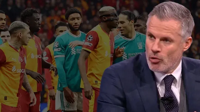 'Galatasaray'ı %99 yeneriz' diyen Jamie Carragher fikrini değiştirdi!