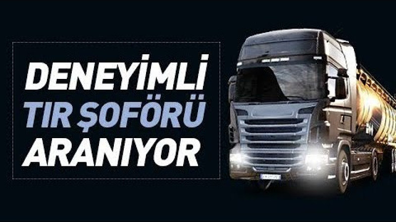 TIR ŞOFÖRÜ OLARAK ALMANYA’YA GİTMEK (2026) | §81A VİZE REHBERİ