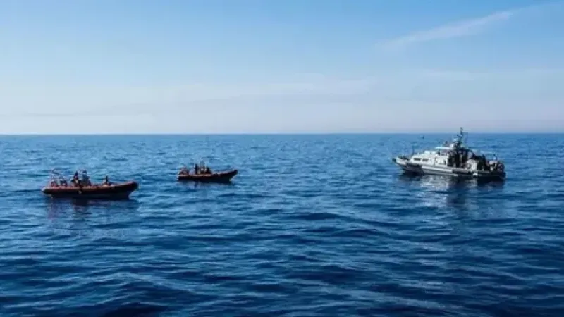 Meis Adası'nda Frontex botu battı. VE DAHA FAZLASI İÇİN KAYDIRINIZ.