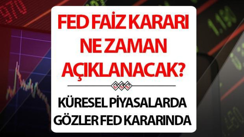 FED FAİZ KARARI 2026 NİSAN TOPLANTI TARİHİ || 