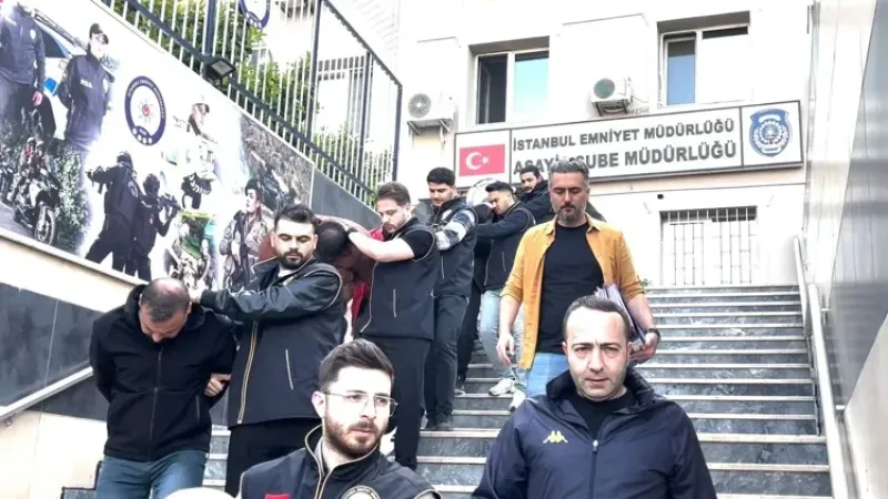 İstanbul merkezli 3 ilde 'change' araç operasyonu: 8 şüpheli