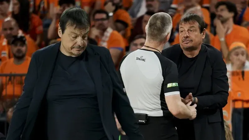 Panathinaikos'ta Ergin Ataman'dan sert açıklama.